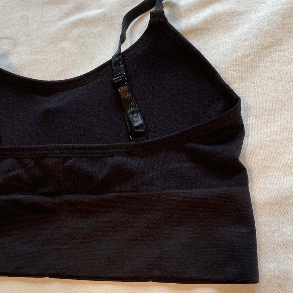 Black Sports Bra - Picture 5 of 6